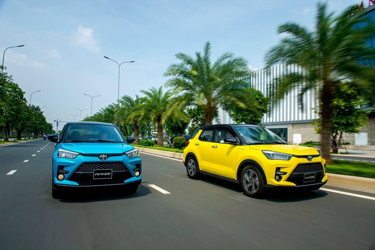 Toyota Raize 2021 1.0 nhập khẩu Indonesia giá 527 triệu đồng