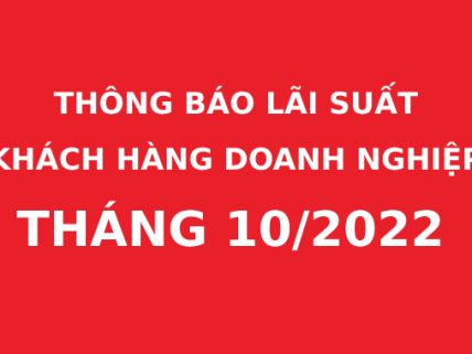 Thông báo lãi suất vay mua xe Toyota cho Khách hàng Doanh nghiệp – Tháng 10/2022